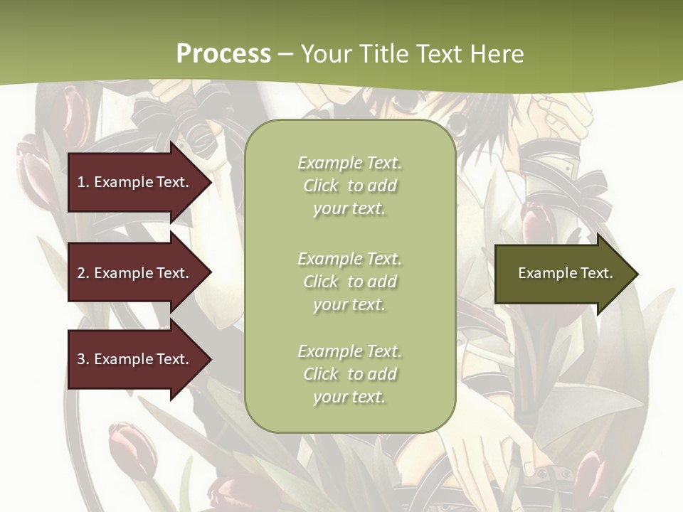 A Couple Of People Sitting Next To Each Other PowerPoint Template
