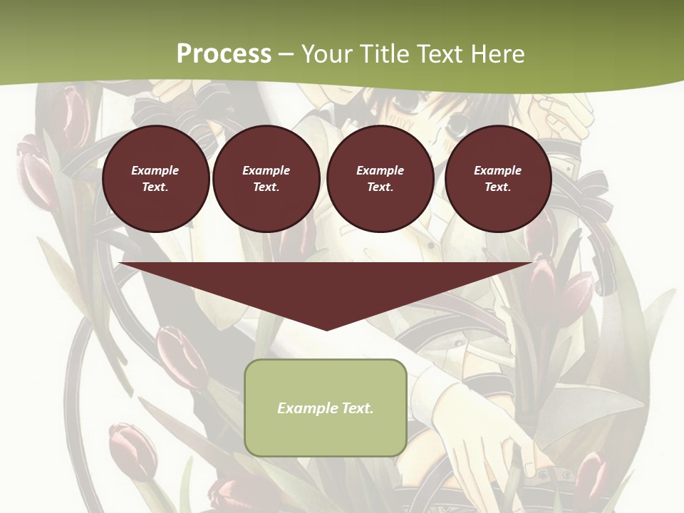 A Couple Of People Sitting Next To Each Other PowerPoint Template