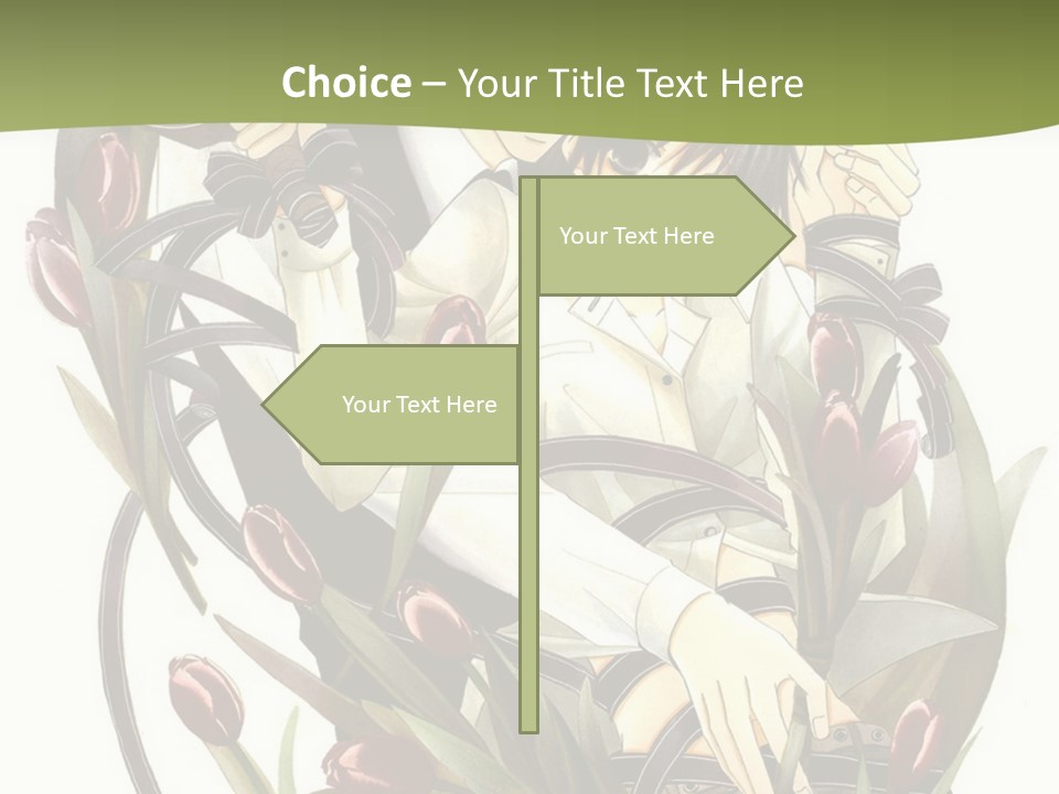 A Couple Of People Sitting Next To Each Other PowerPoint Template