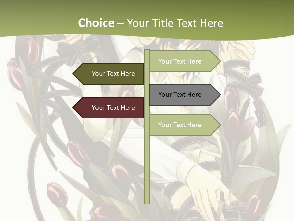 A Couple Of People Sitting Next To Each Other PowerPoint Template