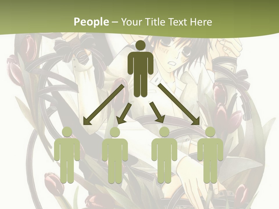 A Couple Of People Sitting Next To Each Other PowerPoint Template