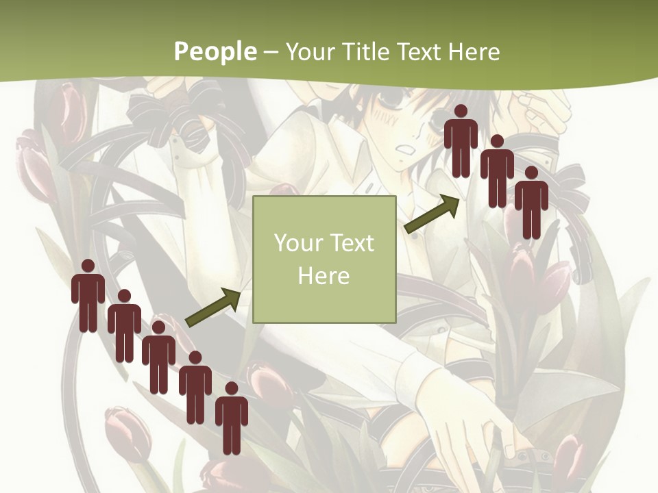 A Couple Of People Sitting Next To Each Other PowerPoint Template