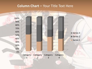 A Couple Of Anime Characters With Flowers In The Background PowerPoint Template