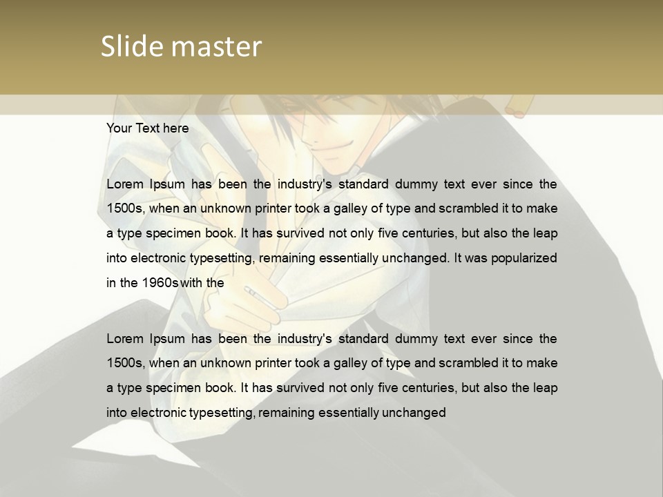 A Man And A Woman Sitting Next To Each Other PowerPoint Template