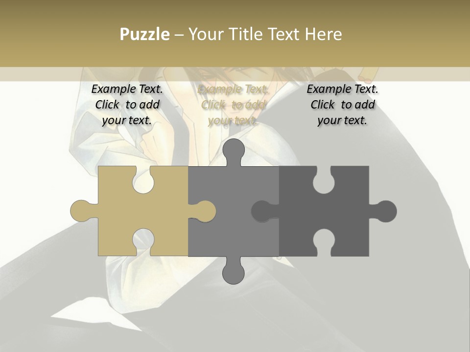 A Man And A Woman Sitting Next To Each Other PowerPoint Template