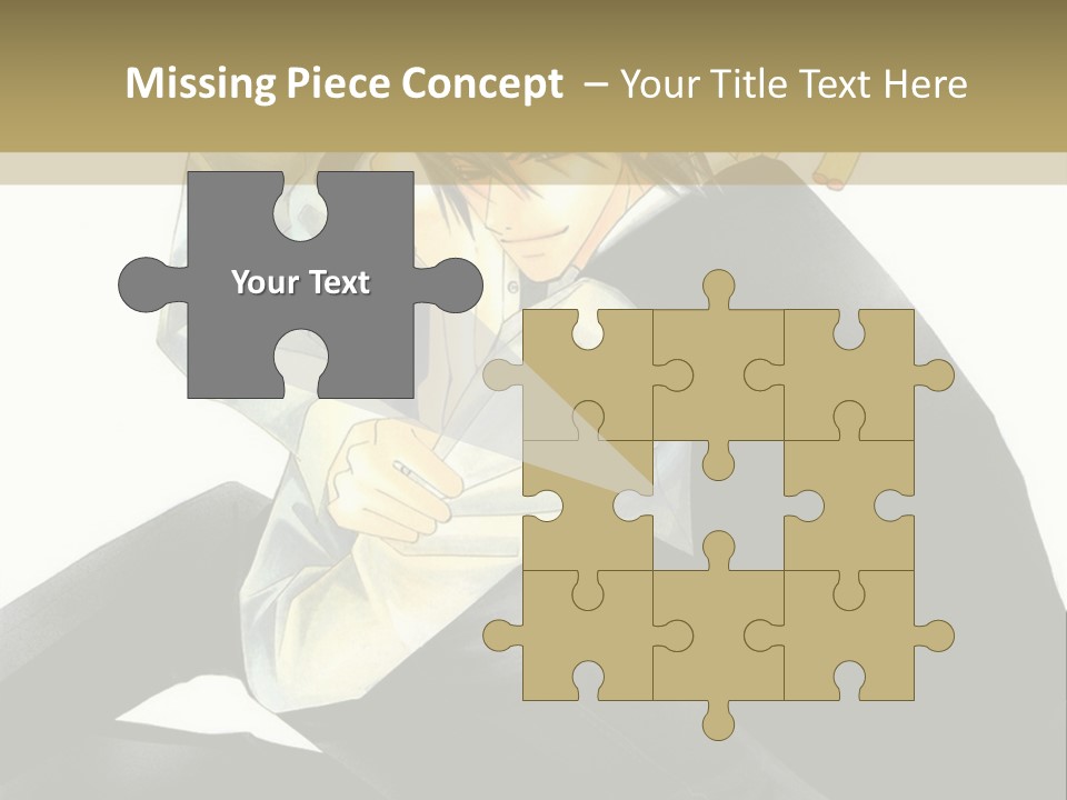 A Man And A Woman Sitting Next To Each Other PowerPoint Template