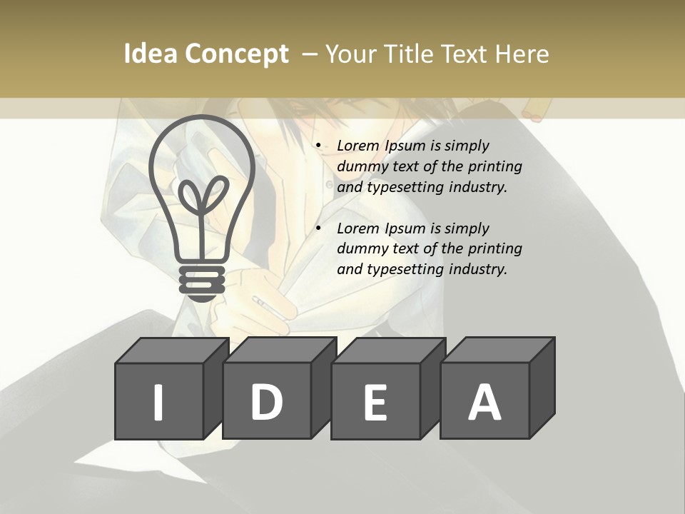 A Man And A Woman Sitting Next To Each Other PowerPoint Template