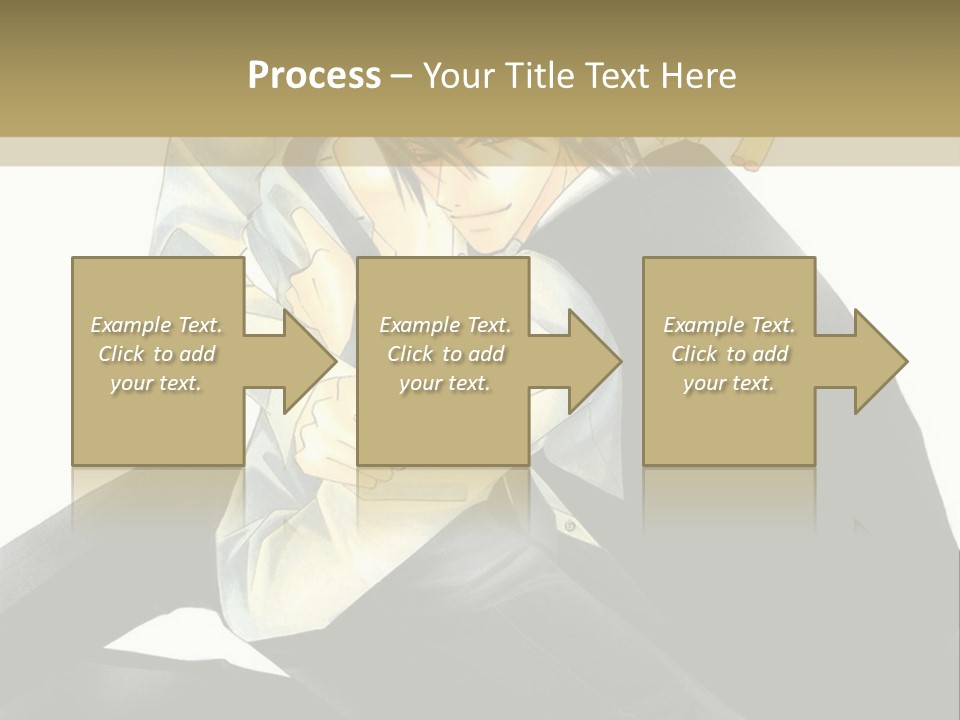 A Man And A Woman Sitting Next To Each Other PowerPoint Template