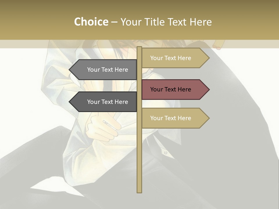 A Man And A Woman Sitting Next To Each Other PowerPoint Template