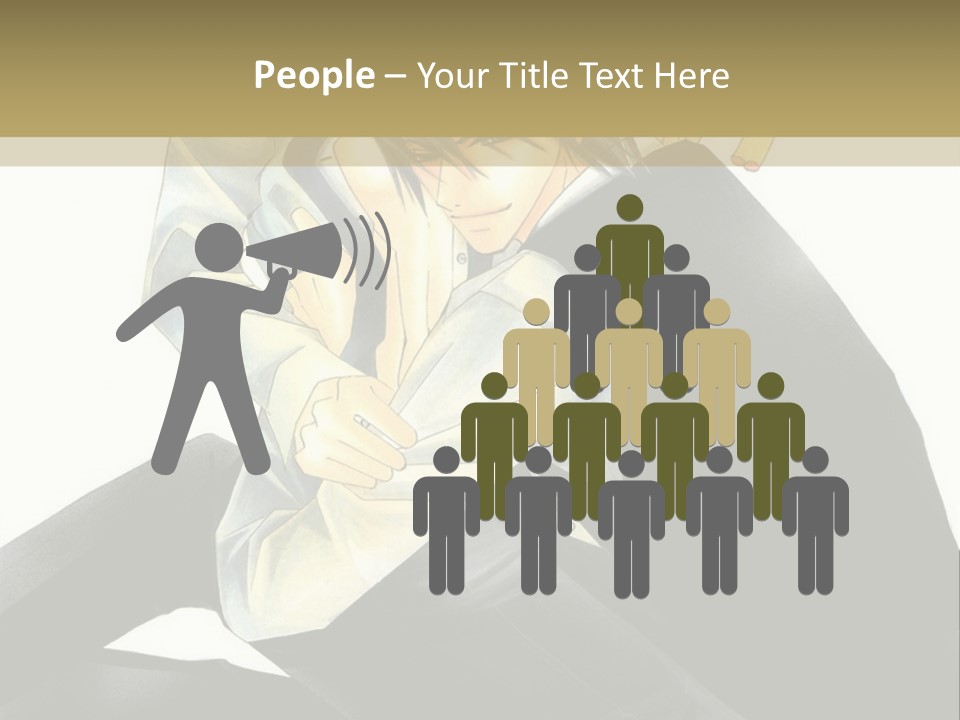 A Man And A Woman Sitting Next To Each Other PowerPoint Template