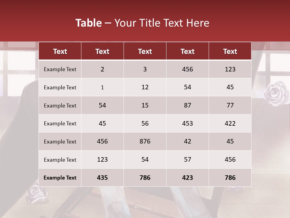 A Man And Woman Sitting On A Rocking Chair PowerPoint Template