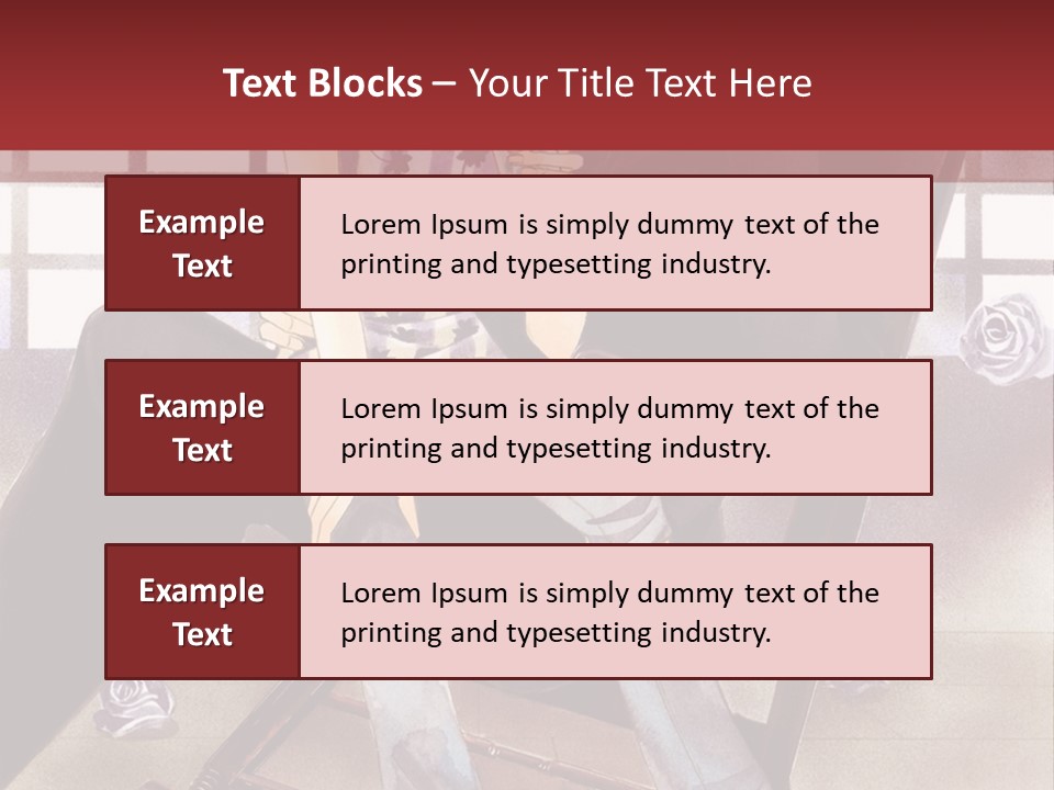 A Man And Woman Sitting On A Rocking Chair PowerPoint Template
