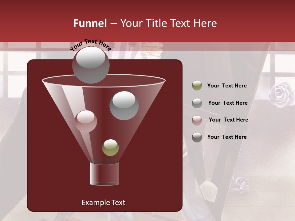 A Man And Woman Sitting On A Rocking Chair PowerPoint Template