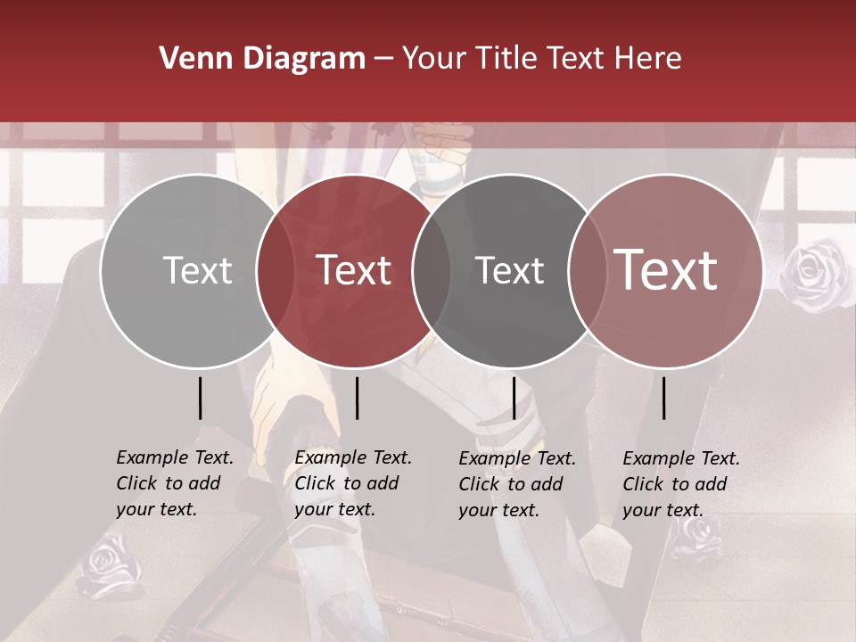A Man And Woman Sitting On A Rocking Chair PowerPoint Template