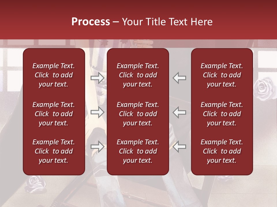 A Man And Woman Sitting On A Rocking Chair PowerPoint Template