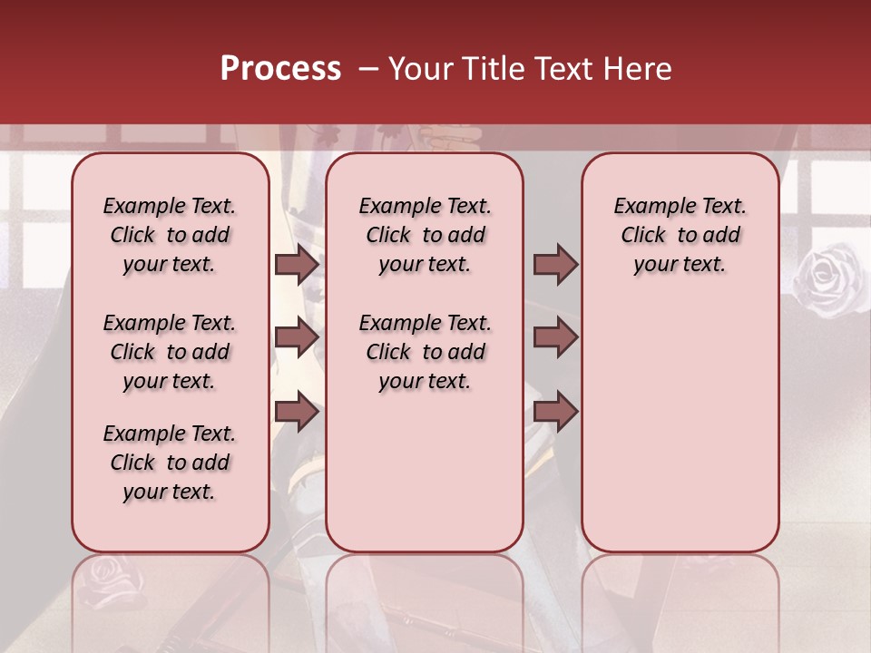 A Man And Woman Sitting On A Rocking Chair PowerPoint Template