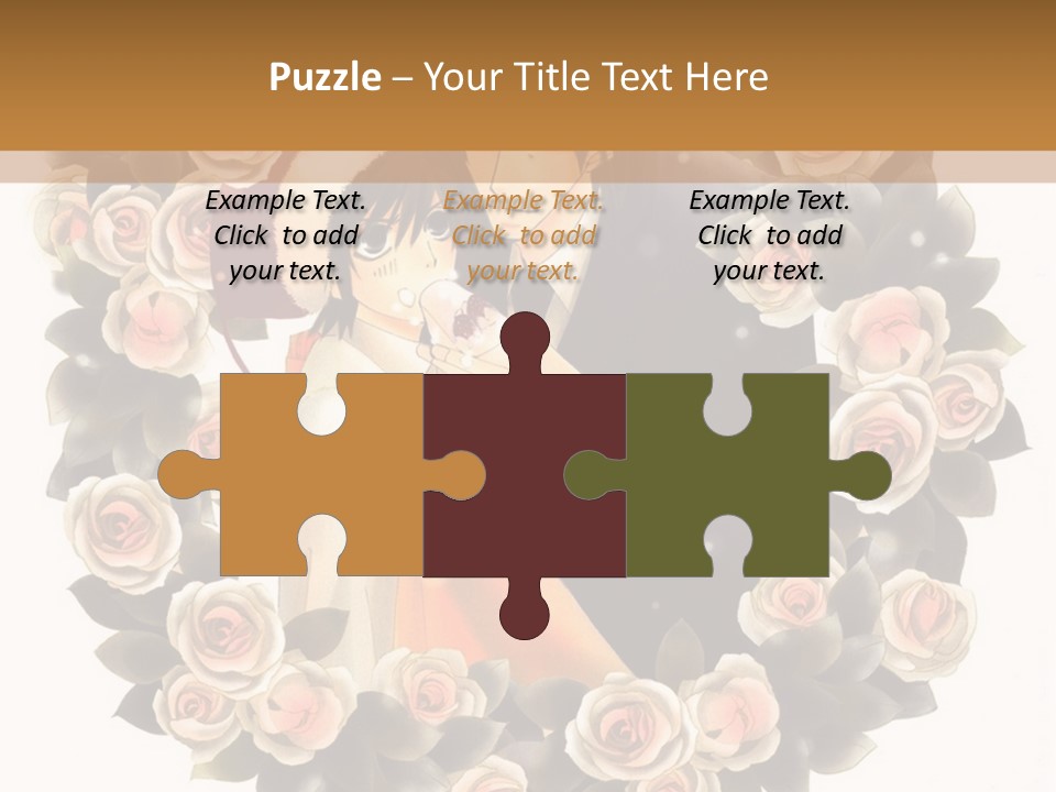 A Picture Of A Man And A Woman Holding Each Other PowerPoint Template