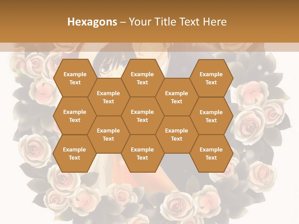 A Picture Of A Man And A Woman Holding Each Other PowerPoint Template