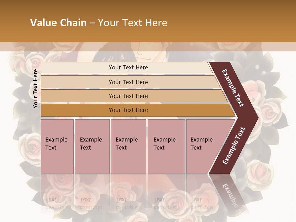 A Picture Of A Man And A Woman Holding Each Other PowerPoint Template