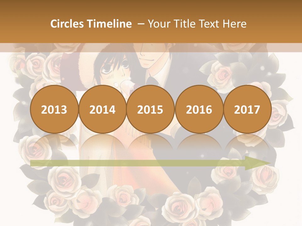 A Picture Of A Man And A Woman Holding Each Other PowerPoint Template