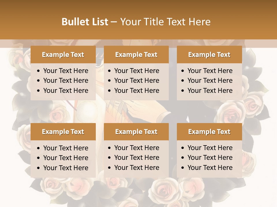 A Picture Of A Man And A Woman Holding Each Other PowerPoint Template