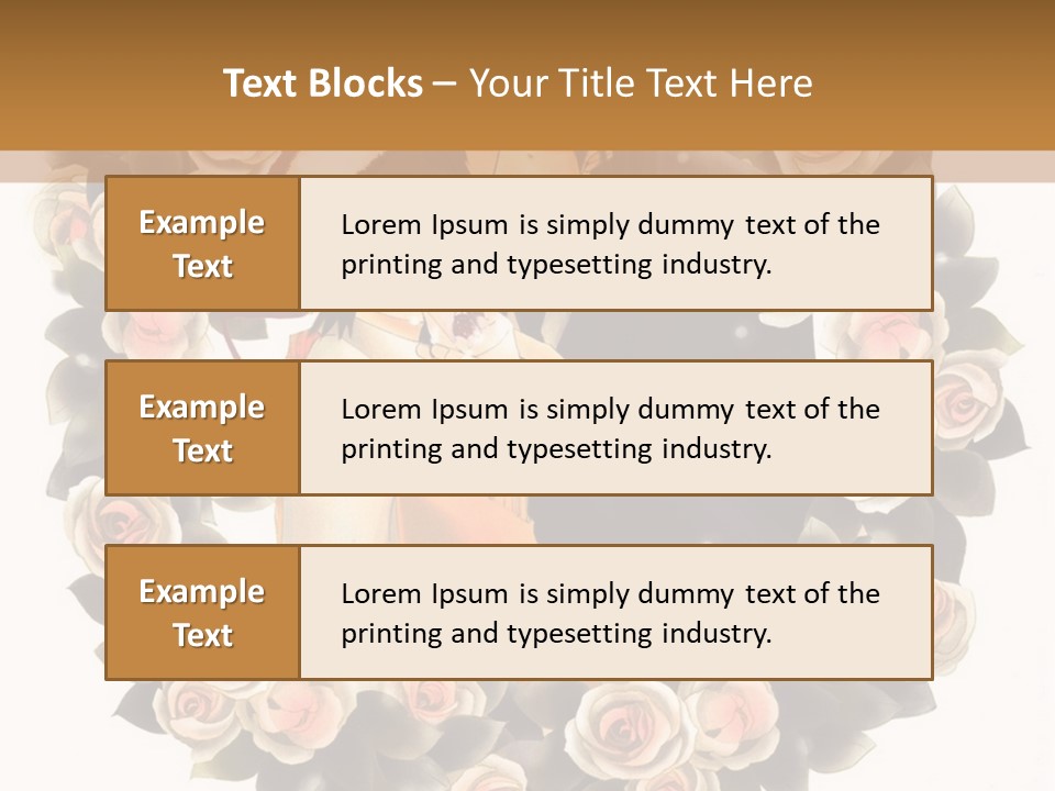 A Picture Of A Man And A Woman Holding Each Other PowerPoint Template