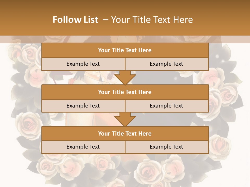 A Picture Of A Man And A Woman Holding Each Other PowerPoint Template