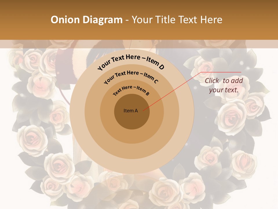 A Picture Of A Man And A Woman Holding Each Other PowerPoint Template