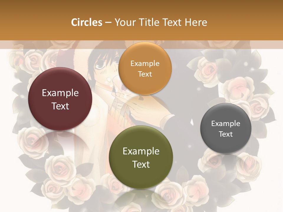 A Picture Of A Man And A Woman Holding Each Other PowerPoint Template