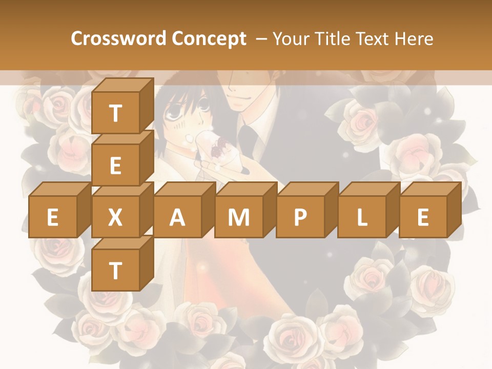 A Picture Of A Man And A Woman Holding Each Other PowerPoint Template