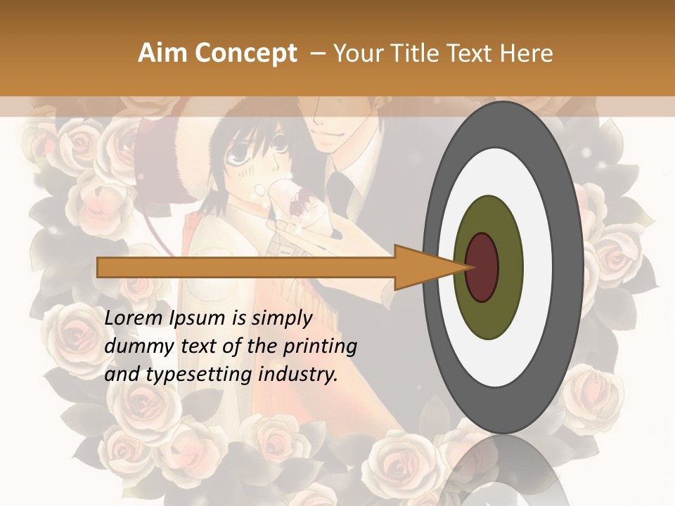 A Picture Of A Man And A Woman Holding Each Other PowerPoint Template