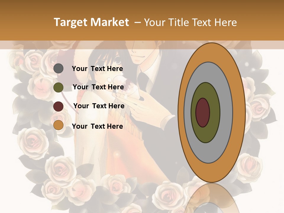 A Picture Of A Man And A Woman Holding Each Other PowerPoint Template