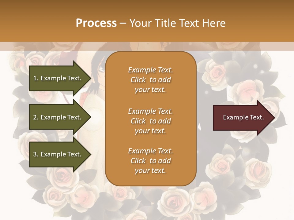 A Picture Of A Man And A Woman Holding Each Other PowerPoint Template