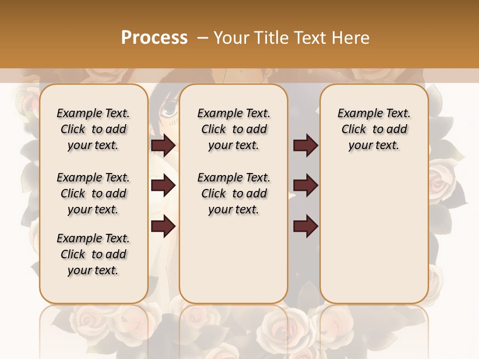 A Picture Of A Man And A Woman Holding Each Other PowerPoint Template