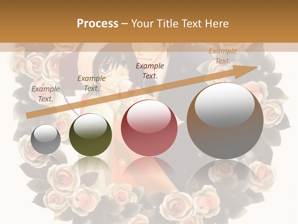 A Picture Of A Man And A Woman Holding Each Other PowerPoint Template