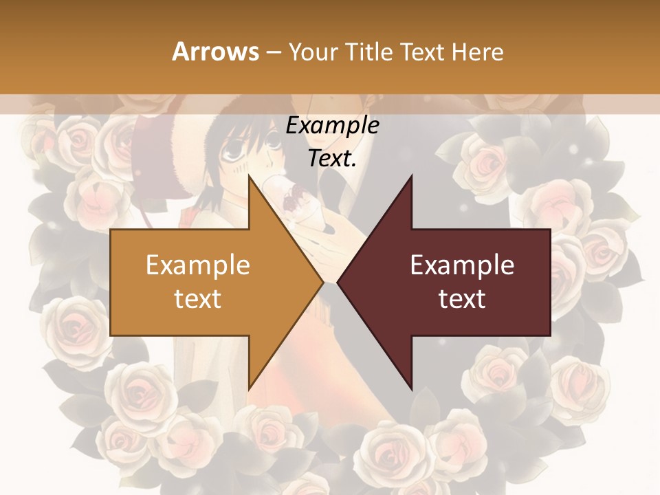 A Picture Of A Man And A Woman Holding Each Other PowerPoint Template