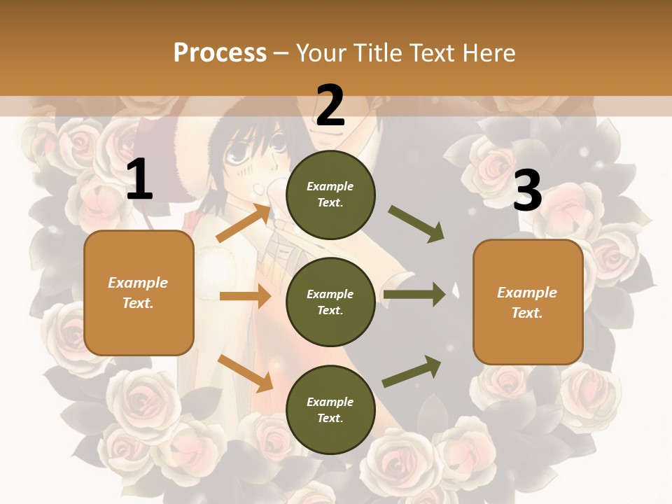 A Picture Of A Man And A Woman Holding Each Other PowerPoint Template