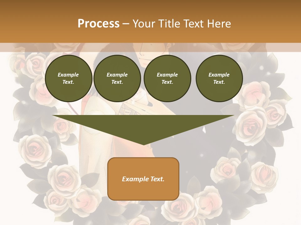 A Picture Of A Man And A Woman Holding Each Other PowerPoint Template