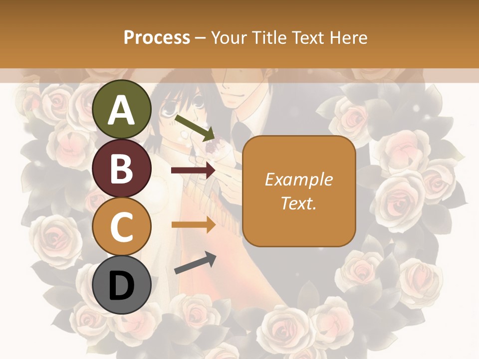 A Picture Of A Man And A Woman Holding Each Other PowerPoint Template