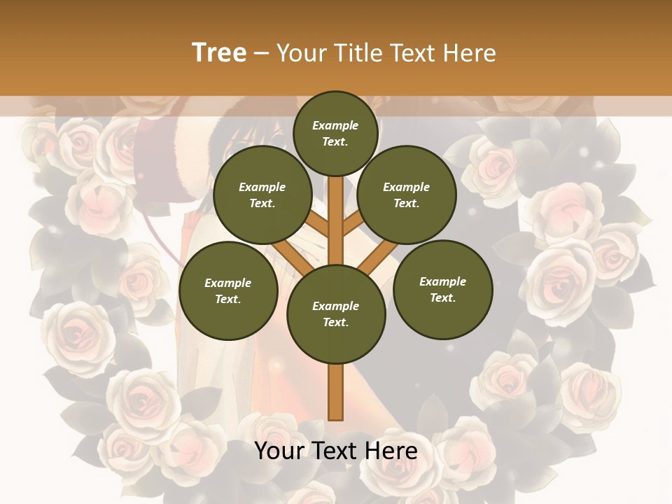 A Picture Of A Man And A Woman Holding Each Other PowerPoint Template