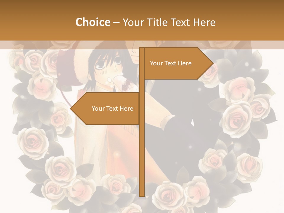 A Picture Of A Man And A Woman Holding Each Other PowerPoint Template