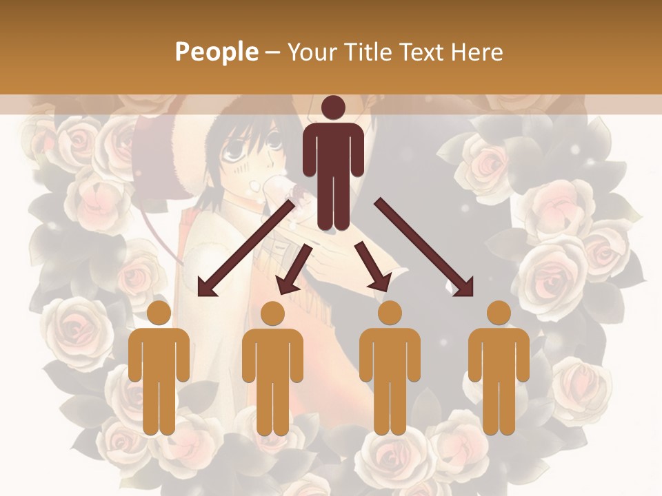 A Picture Of A Man And A Woman Holding Each Other PowerPoint Template