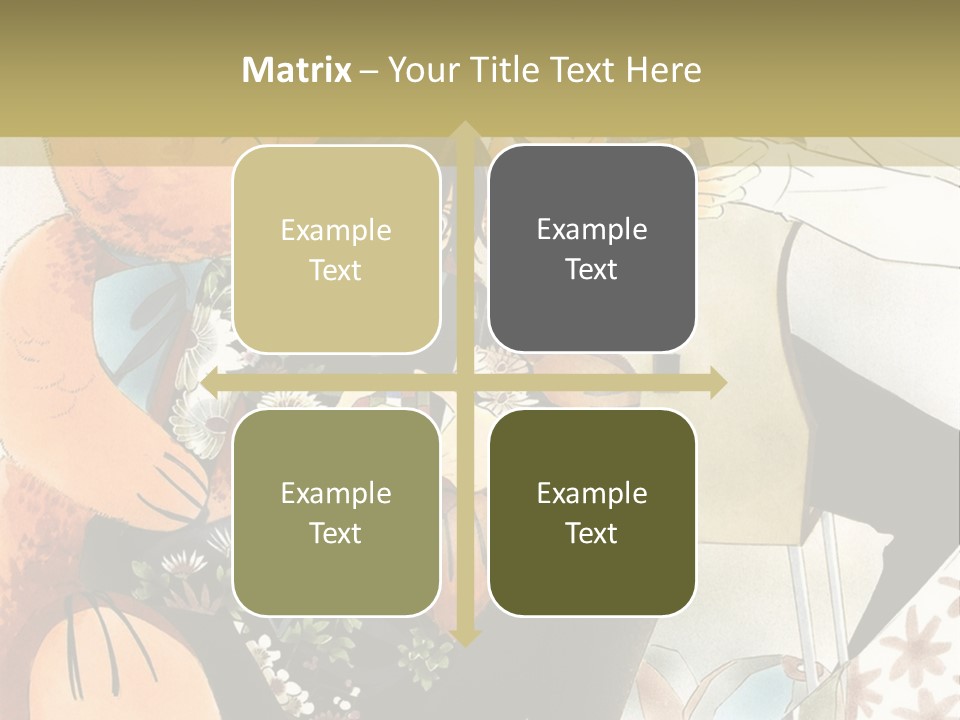 A Couple Of People That Are Holding A Teddy Bear PowerPoint Template