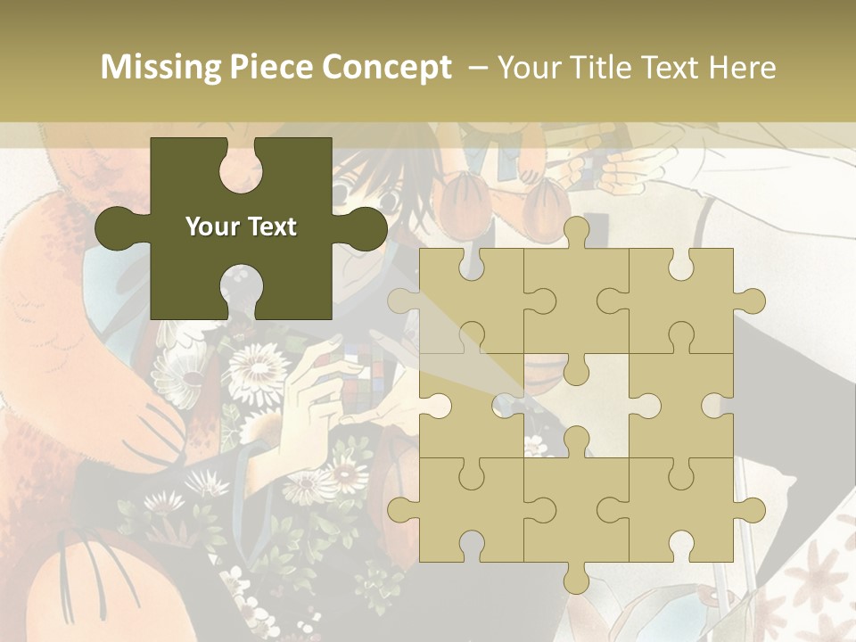 A Couple Of People That Are Holding A Teddy Bear PowerPoint Template