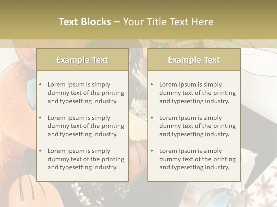 A Couple Of People That Are Holding A Teddy Bear PowerPoint Template