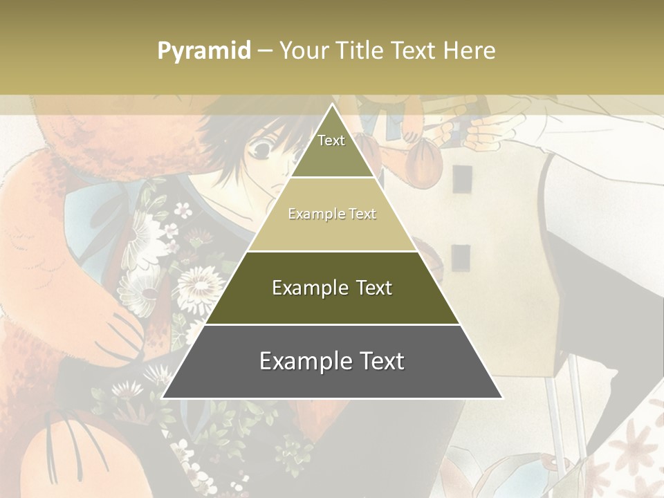 A Couple Of People That Are Holding A Teddy Bear PowerPoint Template