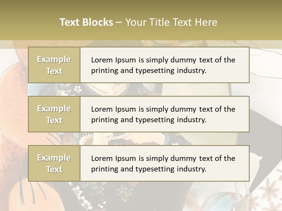 A Couple Of People That Are Holding A Teddy Bear PowerPoint Template