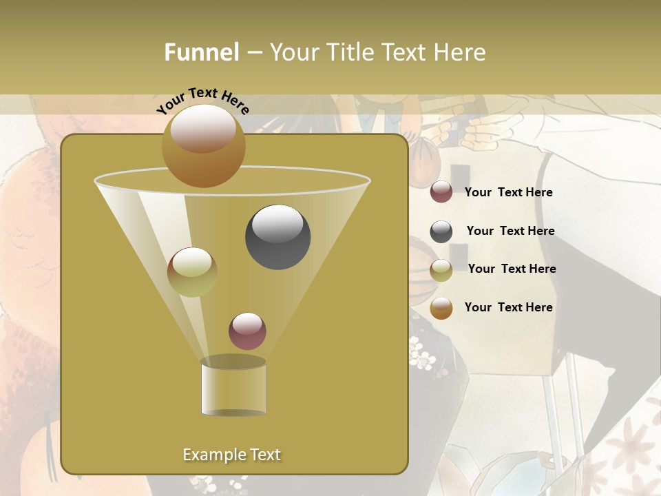 A Couple Of People That Are Holding A Teddy Bear PowerPoint Template