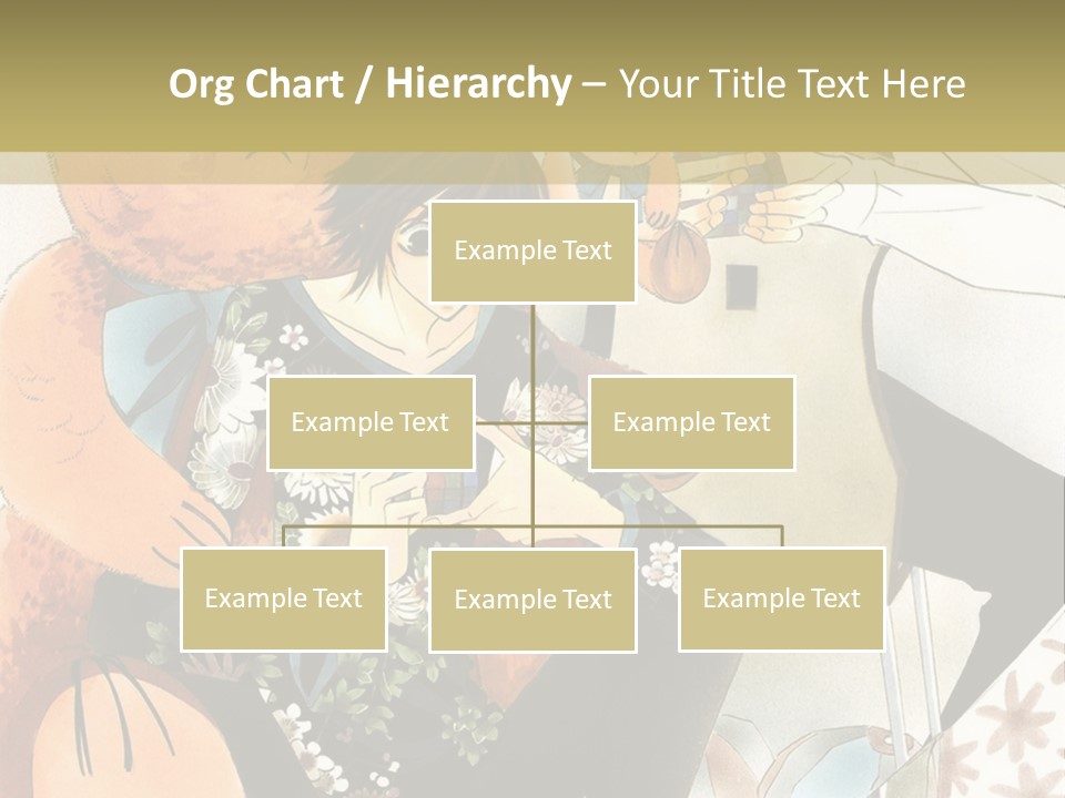 A Couple Of People That Are Holding A Teddy Bear PowerPoint Template