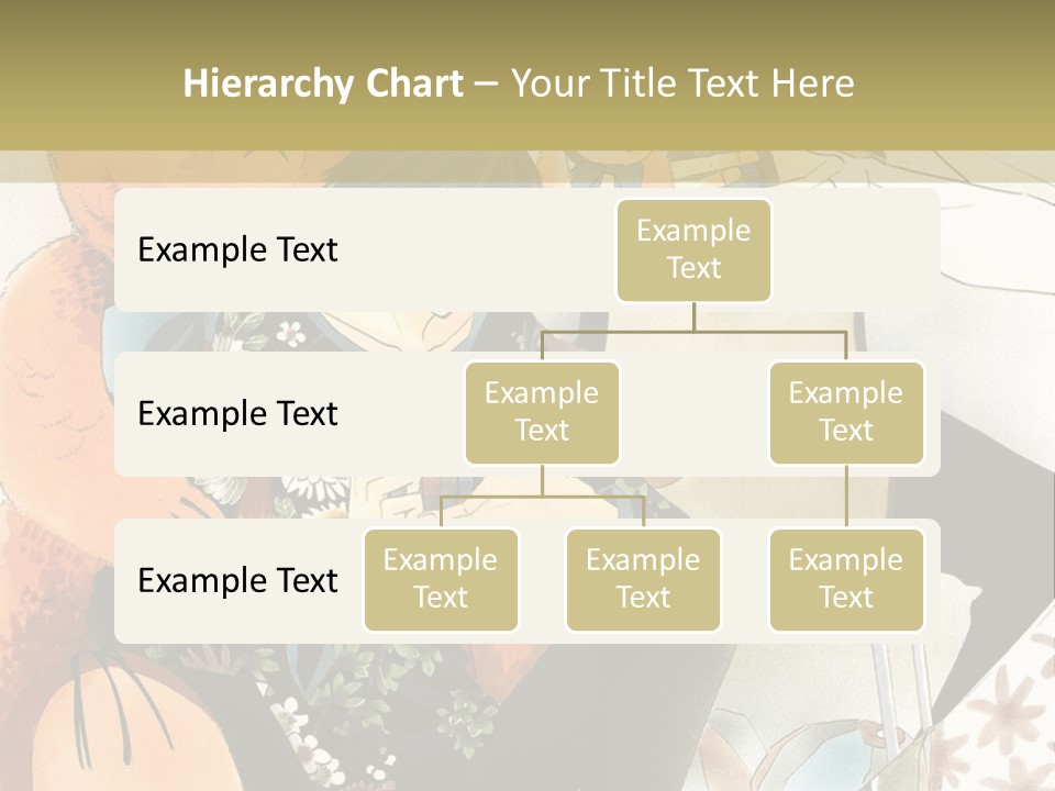 A Couple Of People That Are Holding A Teddy Bear PowerPoint Template
